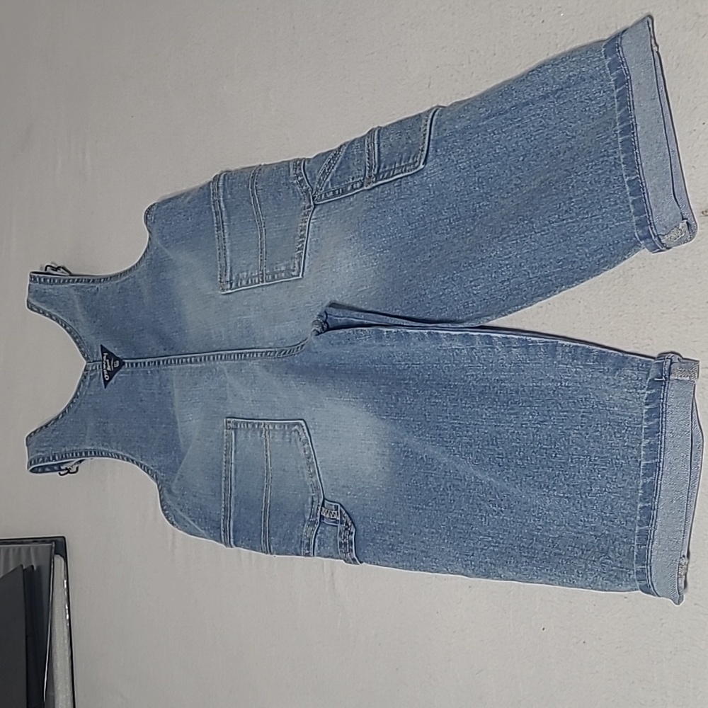 OshKosh B'gosh Classic Blue Denim Overalls- 4T NWOT - Picture 4 of 4